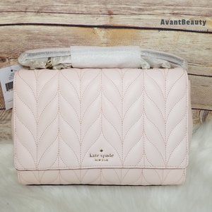Kate Spade Emelyn Briar Lane Quilted Pink Puff